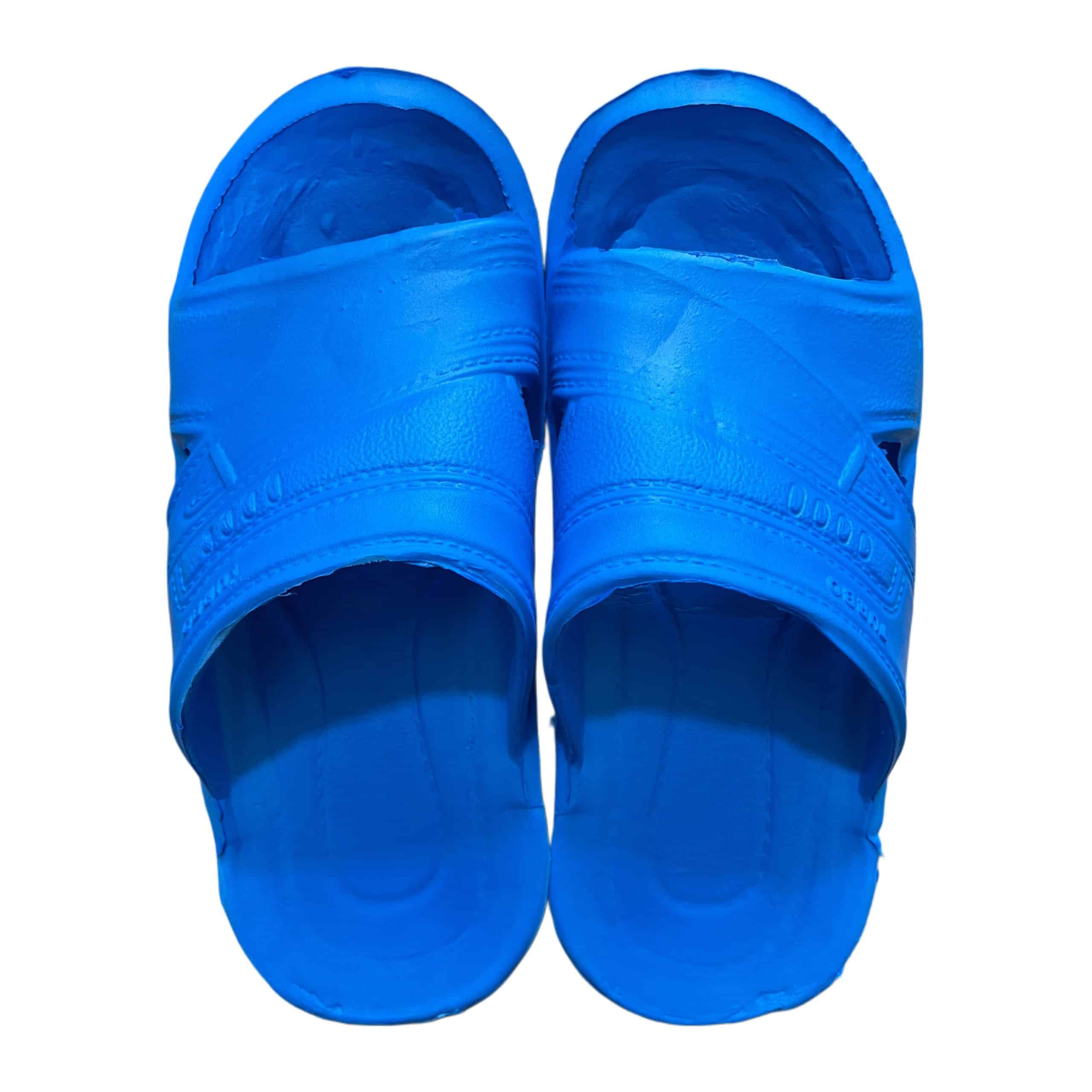 دمپایی بیمارستانی 3 دمپایی بیمارستانی ارزان قیمت آبی